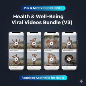 Faceless Instagram Reels Pack – Health & Wellness Niche (PLR)