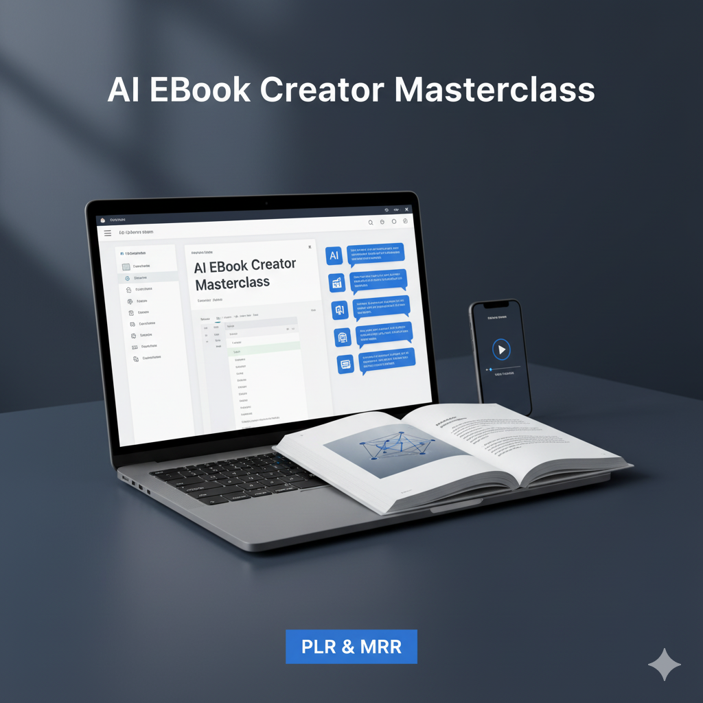 Master AI eBook Creation & Design: Your DFY Masterclass Kit