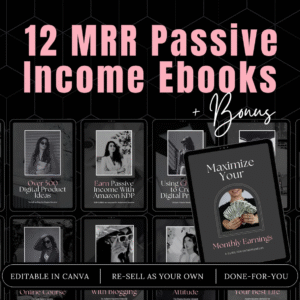 Passive Income eBook Vault – 13 MRR & PLR Digital Products Bundle
