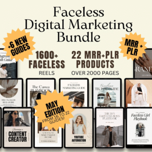Faceless Entrepreneur Vault – DFY Digital Marketing MRR Kit